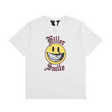 Vlone T Shirts Men's Short-Sleeved Youth Large Size Loose Bottoming Shirt