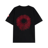 C.e t shirts creative stereoembroider round neck pullover short sleeve for men and women