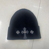 Chh Chrome Heart Beanie Knitted Hat Autumn/Winter Male Female