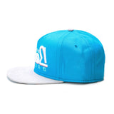Trendy flat brimmed hat letterbeachsummer breathable