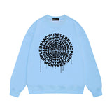 Purple Brand Sweatshirt Loose Crew Neck Sweater