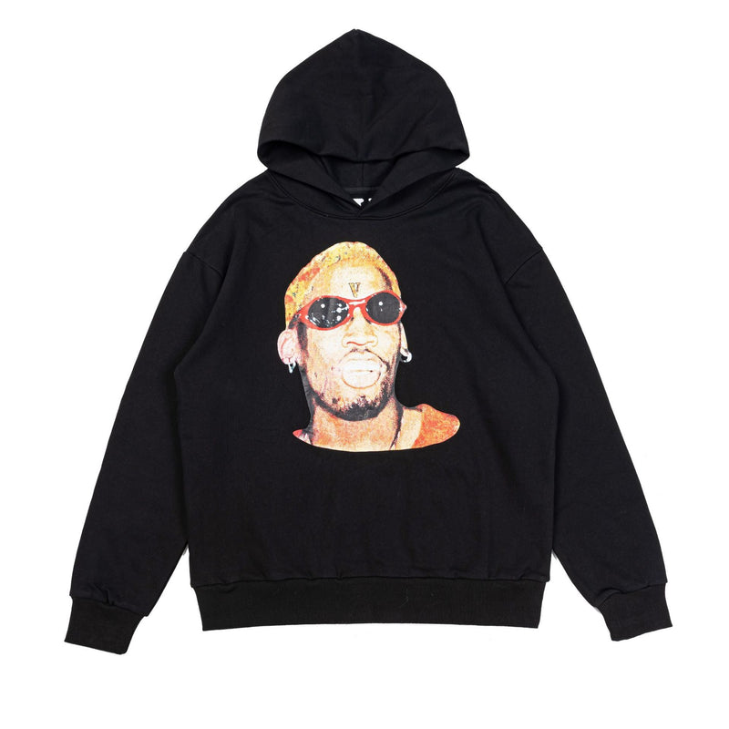 Vlone Hoodie Autumn/Winter Portrait Pattern Hooded Sweater