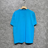 Amiri t shirts flame gold letterprinting short sleeves