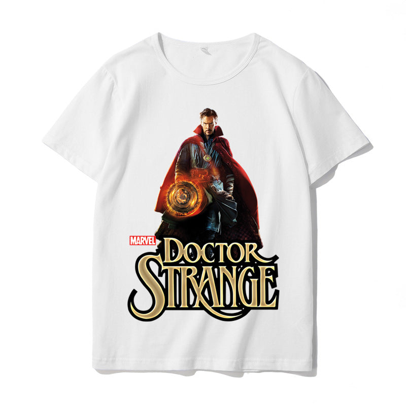 Marvel T Shirt Short Sleeve Clothes Half Sleeve T-shirt Fashion