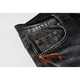 Purple Brand Jeans Pure Cotton High Street Trend #9018