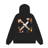 OFF WHITE Hoodie Trendy Street Style Personalized Cotton