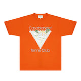 Casablanca T Shirts Fashion Print Street
