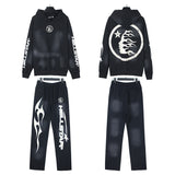 HS Hoodie And Pants Two-Piece Set