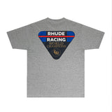 Rhude T Shirts Printed Trendy Pure Cotton