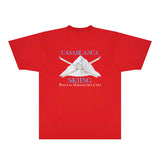 Casablanca T Shirts Fashion Print Street