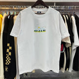 Kith T-Shirt KITH White Cloud Sun Forest Print