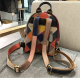 Chh Chrome Heart Leather Bag Handmade Contrast Cowhide Bag Backpack