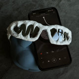 Trendy punk glasses dark series