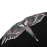 Marcelo Burlon T Shirt MB Wings Pattern Pure Cotton Men and Women Same Style