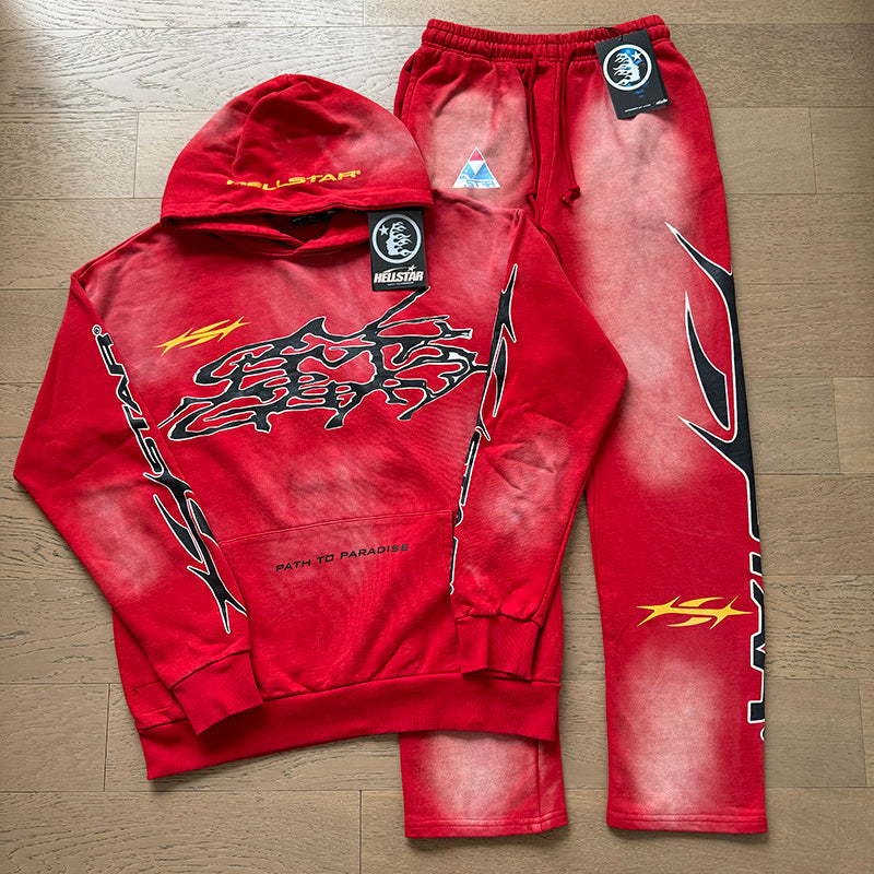 HS Hoodie And Pants Two-Piece Set