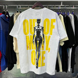 Godspeed t Shirts Technology Robot Printing Cotton Casual Short Sleeve Men and Women