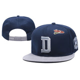 Trendy flat brimmed hat charlotteletter