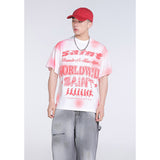 Unisex T-Shirts Saint Michael Fashion Loose Tee