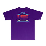 Rhude T Shirts Printed Trendy Pure Cotton