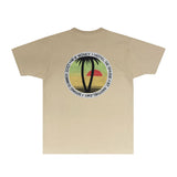 Rhude T Shirts Printed Trendy Pure Cotton