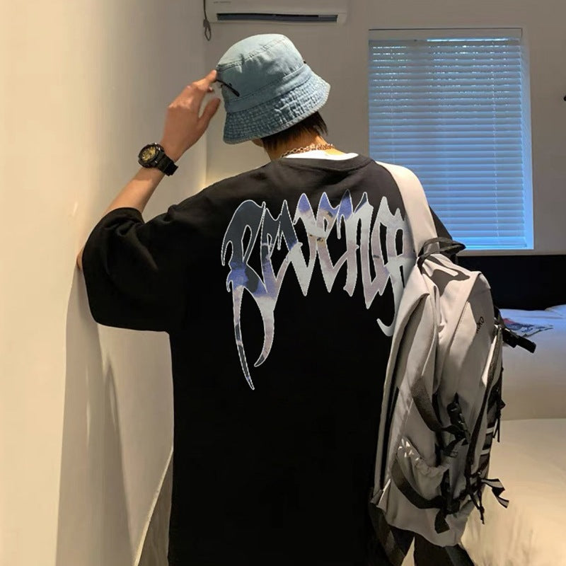 Caravaggio T-Shirts Summer Religious Print High Street Cotton Short Sleeve