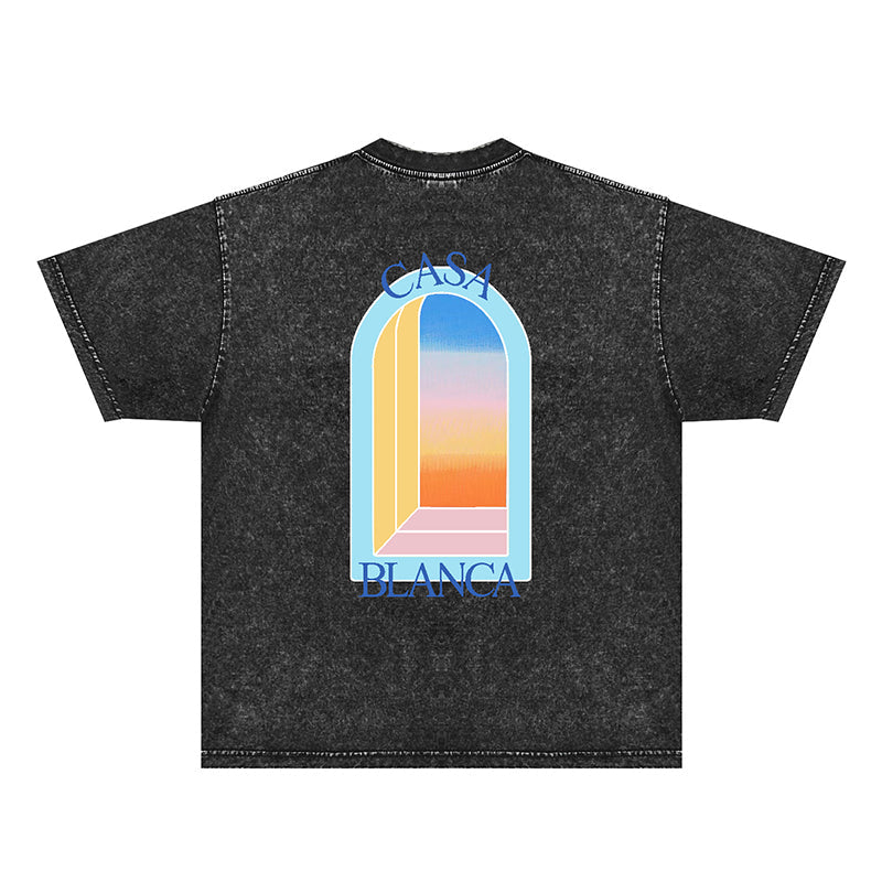 Casablanca Distressed T-Shirt