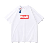 Marvel T Shirt Short Sleeve Iron Man Spider-Man T-shirt Men