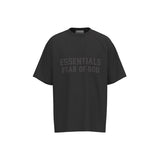 Fog Essentials T shirt Flocking Logo Loose T shirt