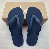 Louboutin-style red bottom shoes european station clbest selling red bottom summerflats rubber flip-flops casual beach sandals outdoor men's shoes