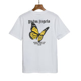 Palm Angels T Shirts Printed T-shirt Loose Men's Short Sleeve