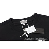 C.e t shirts black and white creative photo men's and women's short sleeves