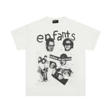 ERD T Shirts Printed Pure Cotton Loose Short Sleeve T-shirt