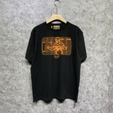 Gallery Dept T Shirt Retro Printed Loose Short-Sleeved Shirt