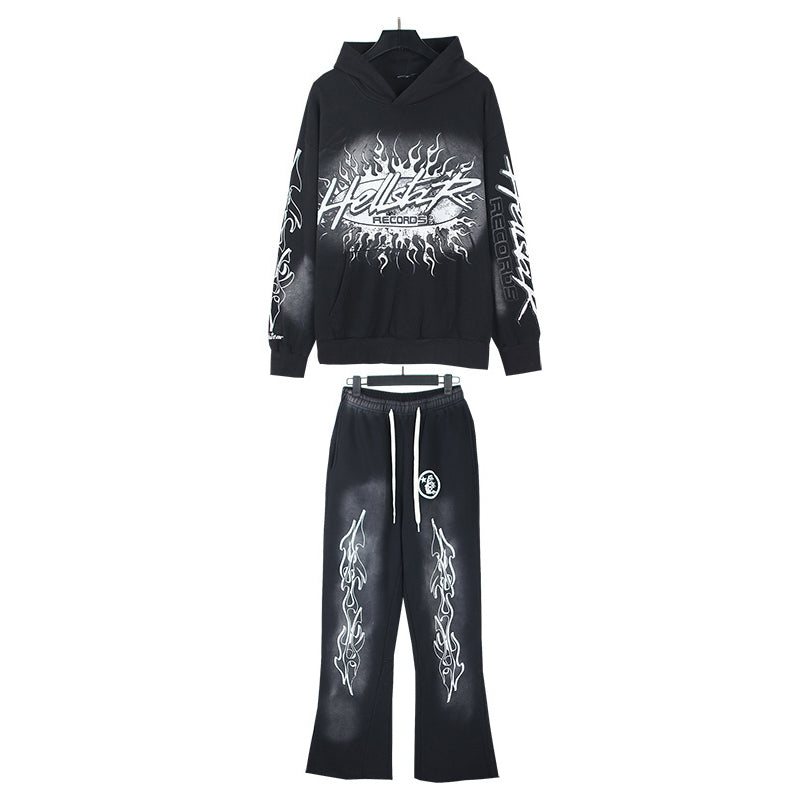 HS Hoodie And Pants Two-Piece Set
