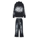 HS Hoodie And Pants Two-Piece Set