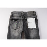 Purple Brand Jeans Pure Cotton High Street Trend #9031