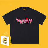 Drew T Shirts Short Sleeve English Printed T-shirt