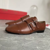 Louboutin-style red bottom shoes embroidered shoes fashioneasiest for matchcasual business thick sole glossy gentleman leather shoes red bottom wedding cl men's shoes