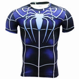 Marvel T Shirt Marvel Short-Sleeved T-shirt Men's Fitness