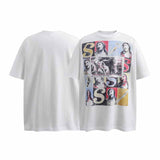 SAINT MICHAEL Vintage T Shirt Direct Spray Short Sleeve
