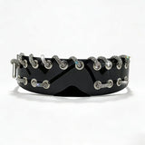 Trendy punk glasses y2k flash diamond