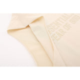 Fog Essentials tank spring/summer FOG alphabet casual vest