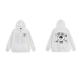 Stussy Hoodie Zip-Up Cardigan Fleece Hooded Sweater