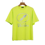 We11 Done T Shirts Reflective Printing Oversize Loose Couple