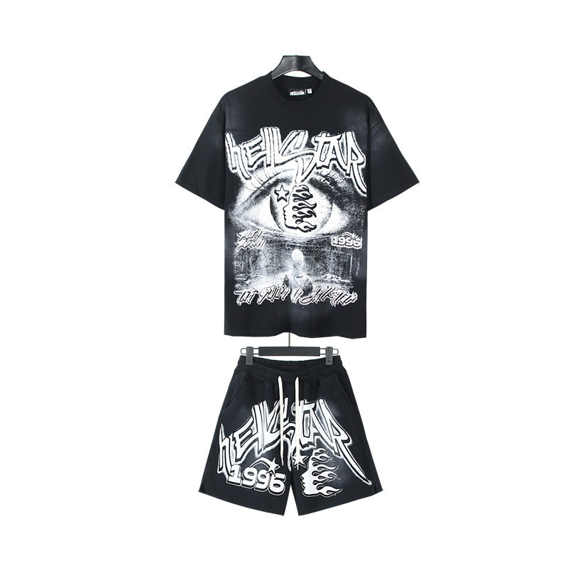 HS T-Shirt And Shorts Two-Piece Set