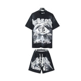 HS T-Shirt And Shorts Two-Piece Set