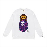 Bathing ape Crew neck sweatshirt