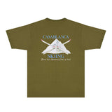 Casablanca T Shirts Fashion Print Street