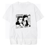 Stranger Things T Shirt Stranger Things Digital Printed T-shirt Men's Short Sleeve