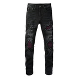 Amiri Jeans Patch Ripped Stretch Slim Fit #1302